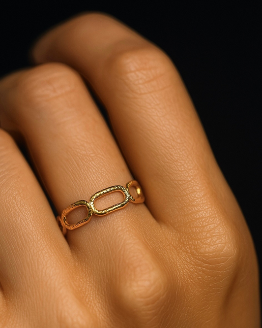 Anillo Chain Link